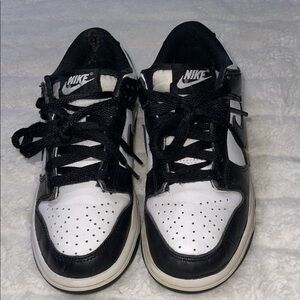Nike Dunk in Black and White Sneakers